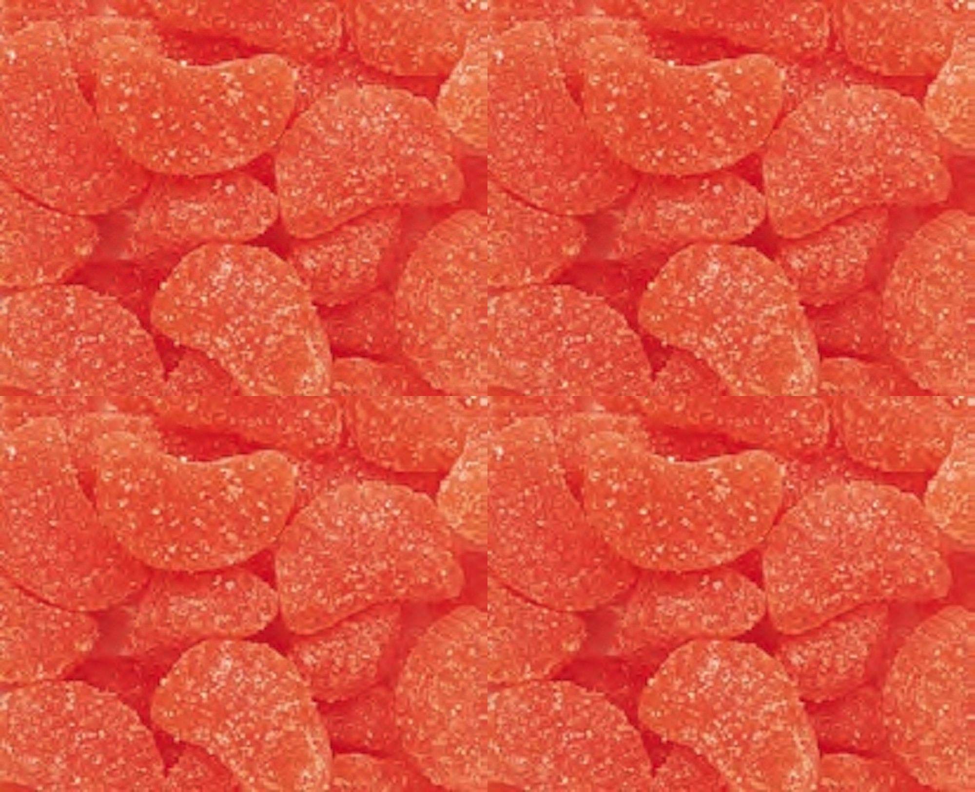 The Nutty Fruit House Orange Slice Wedges Candy (1 Pound (Pack of 4))