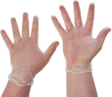 Ambitex 889269 V5201 Series Latex Free Clear Vinyl Gloves Medium 100/Box