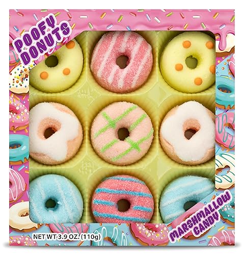 Boone's Mill Poofy Donuts Marshmallow Gummy Candy