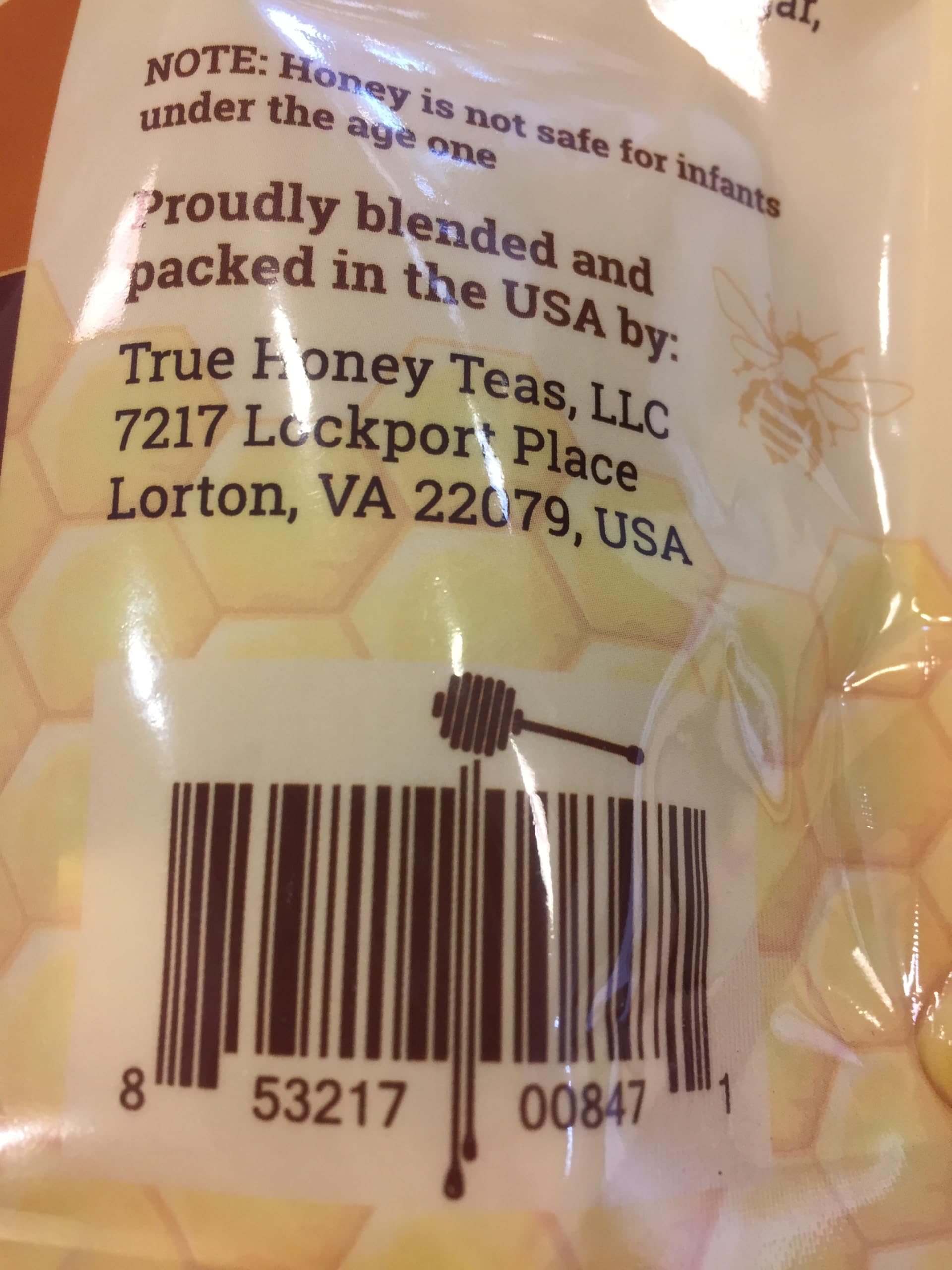 Earl Grey tea with Honey by True Honey Tea
