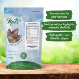 NUTS U.S. - Oregon Hazelnuts In shell | Whole, Raw and Unsalted | No Added Flavor and NON-GMO | Fresh Buttery Taste and Easy to Crack | Natural