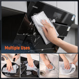 MVXMVX 3 Layers Wire Dishwashing Rag 15PCS- Non Scratch Wire Dishcloth Home Essentials-Reusable Steel Wool Scrubber Washcloths,Dish Towels for Kitchen