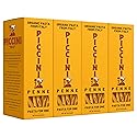 Piccini Organic Penne Pasta for One - High-Protein (20g per box) Single-Serve Italian Pasta Packs | 100% Organic Durum Wheat | Imported from Italy |