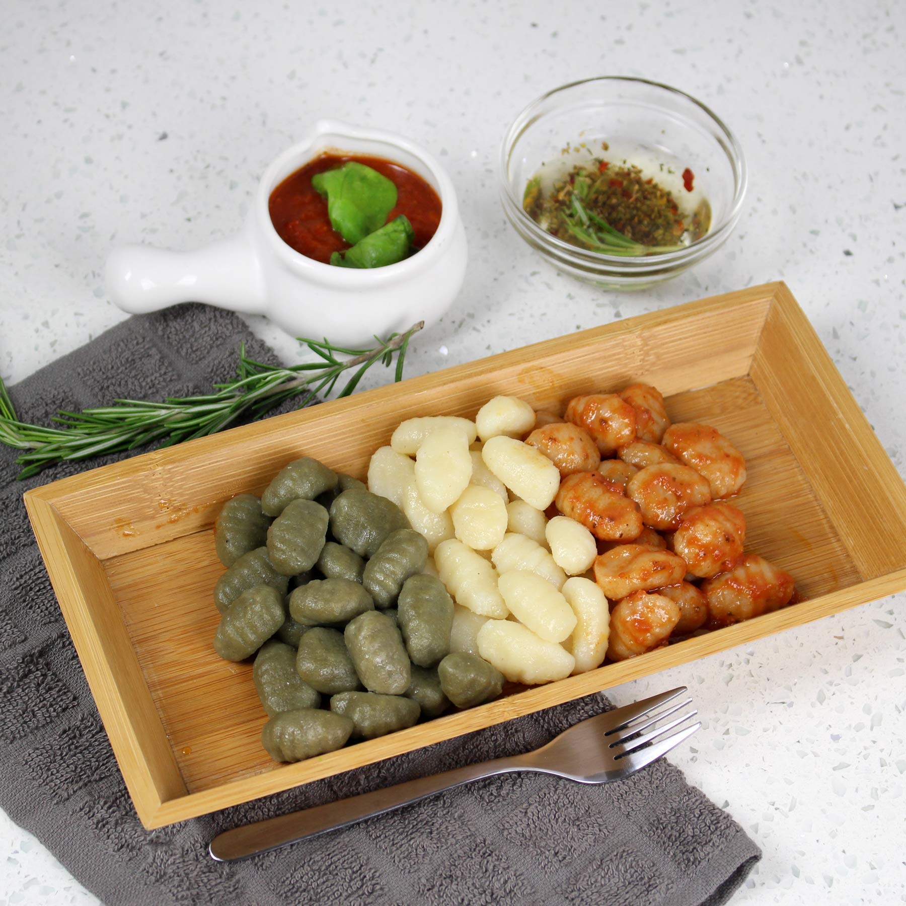 Giusto Sapore Italian Potato Gnocchi Pasta- 17.6oz - Premium Gourmet Brand - Imported from Italy and Family Owned