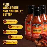 Maurice’s Gourmet Blend Vinegar BBQ Sauce - Sweet & Savoury Carolina with Smoke - Authentic Southern Carolina Barbeque Dressing- Apple Cider Vinegar