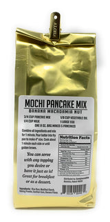 Mochi Pancake Mix Banana Macadamia Nut 8 oz