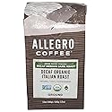 Allegro Coffee Decaf Organic Italian Roast Ground Coffee, 12 Ounce (Pack of 1)
