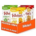 Whisps Cheese Crisps Variety Pack | Protein Chips | Healthy Snacks | Protein Snacks, Gluten Free, High Protein, Low Carb Keto Food | Parmesan, Cheddar