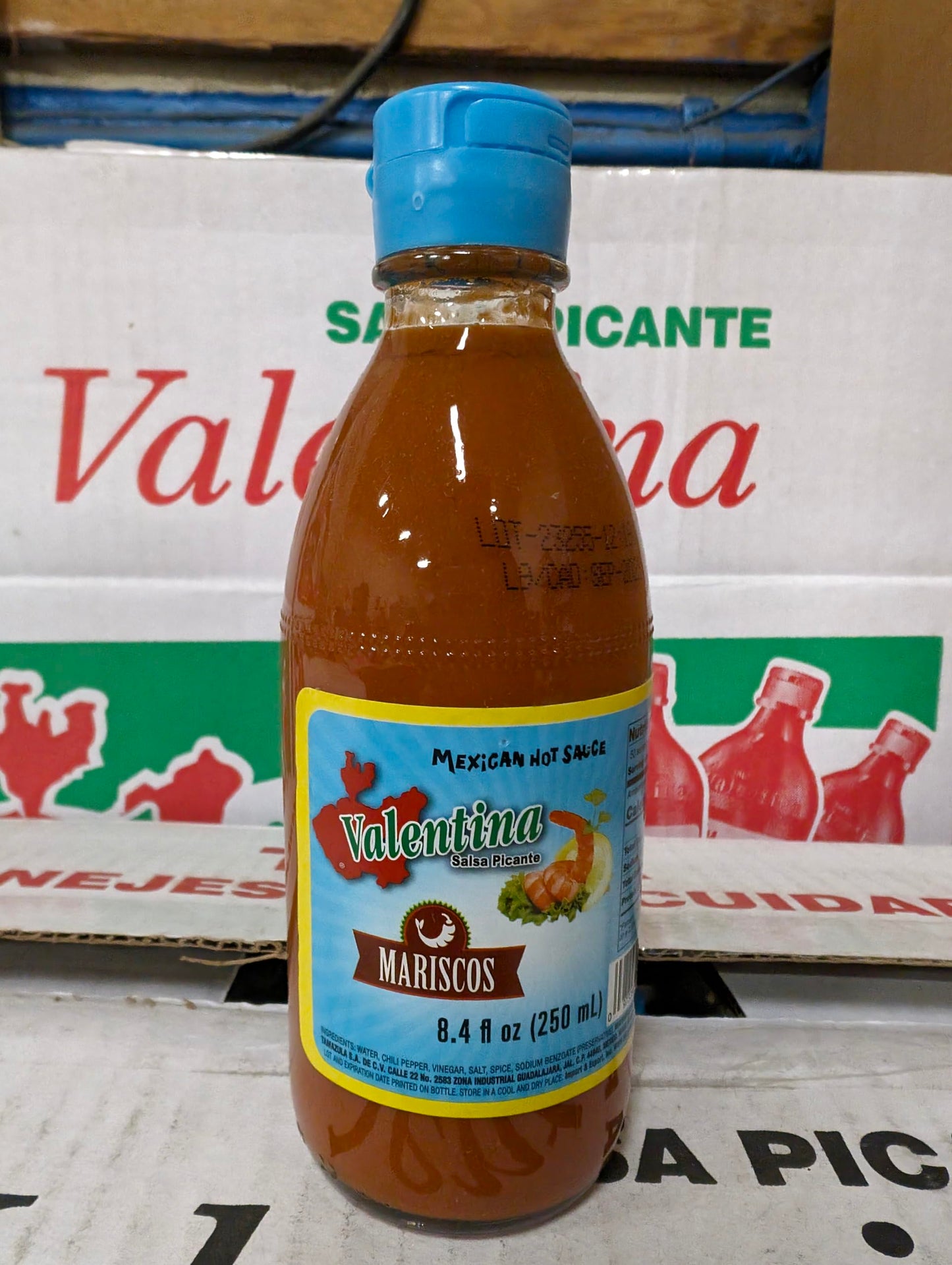 Valentina Salsa Picante - Mariscos (2 Pack) 8.4 fl oz ea - Made In Mexico