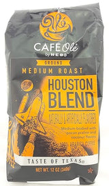 Cafe Ole Houston Blend Medium Roast Ground Coffee