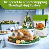Aromasong Turkey Brine - 100% Natural - 2 LB Pack of 2 (Total of 4 LB) - For Wet & Dry Brining. (Herbs De Provence seasoning) (4 LB)