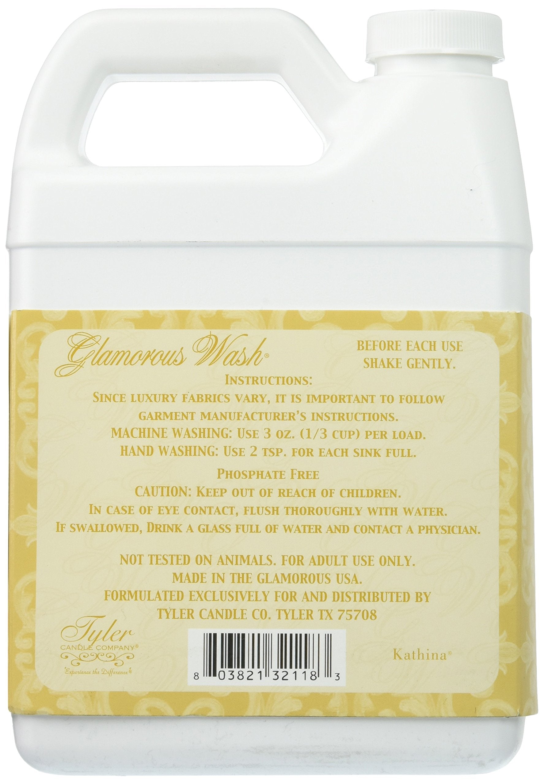 Tyler Glamour Wash Laundry Detergent 32 Oz Kathina