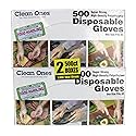 Clean Ones Disposable Food-Safe Poly Gloves, One Size, 2000 Count