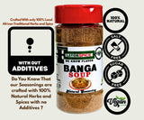 Banga Seasoning 3.2oz | Crafted with 100% Natural Herbs and Spices with No Artificial or preservatives, No Salt, No Sugar, No MSG | 1 Pack
