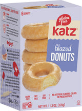 Katz Gluten Free Top 4 Donut Flavors Snack. Powdered, Glazed, Cinnamon, Chocolate Frosted. Free of Dairy, Soy, Tree Nuts and Peanuts, Kosher.