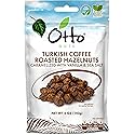 Otto Nuts - Turkish Coffee Roasted Hazelnuts, Non-GMO Naturally Vegan Snack, Good Source of Protein | 5 OZ with Resealable Bag