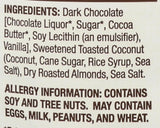 barkTHINS Dark Chocolate, Coconut and Almond Snacking Chocolate Bag, 4.7 oz