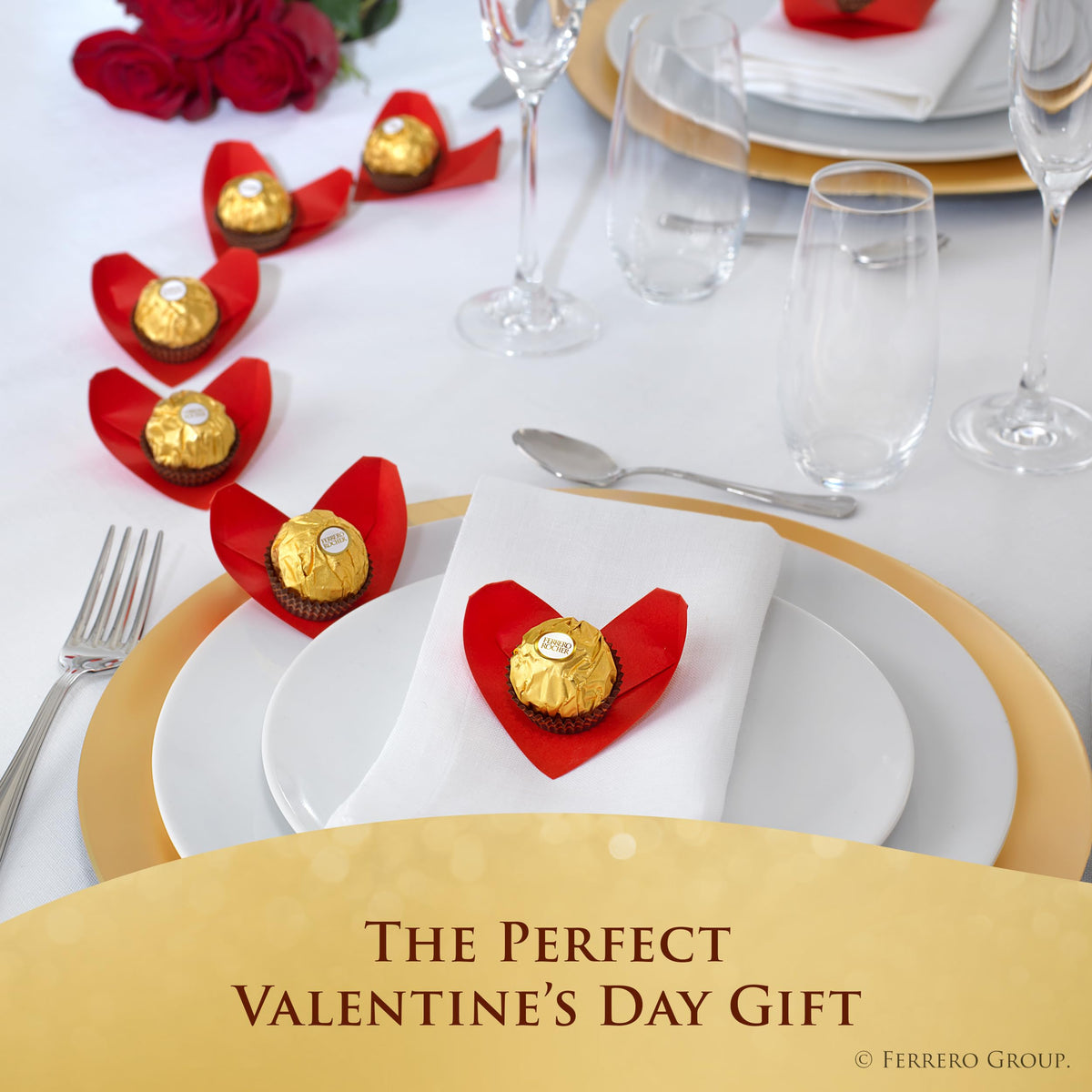 Ferrero Rocher Heart, 10 Count