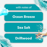 Glade PlugIns Refills Air Freshener, Scented and Essential Oils for Home and Bathroom, Sky & Sea Salt, 1.34 Fl Oz, 2 Count