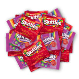 ASSORTIT X Skittles Collab Wild Berry Gummies & Original Flavor 1Lb Variety Candy Coated Fruit Chew Individually Wrapped Bulk Party Assortment 25+