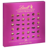 Lindt Mini Pralines, Assorted Chocolate Candy Pralines With Premium Filling, Great For Gift Giving, 6.2 oz. Gift Box
