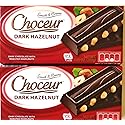Choceur Dark Chocolate with Roasted Hazelnuts 7.05 oz (Pack of 2)