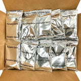 Sarasota Coffee Ground Packets | Gourmet Flavored Medium Roast Bulk Coffee Packs | Pumpkin Spice | Low Acid Mold Free Singles Individual Pouches