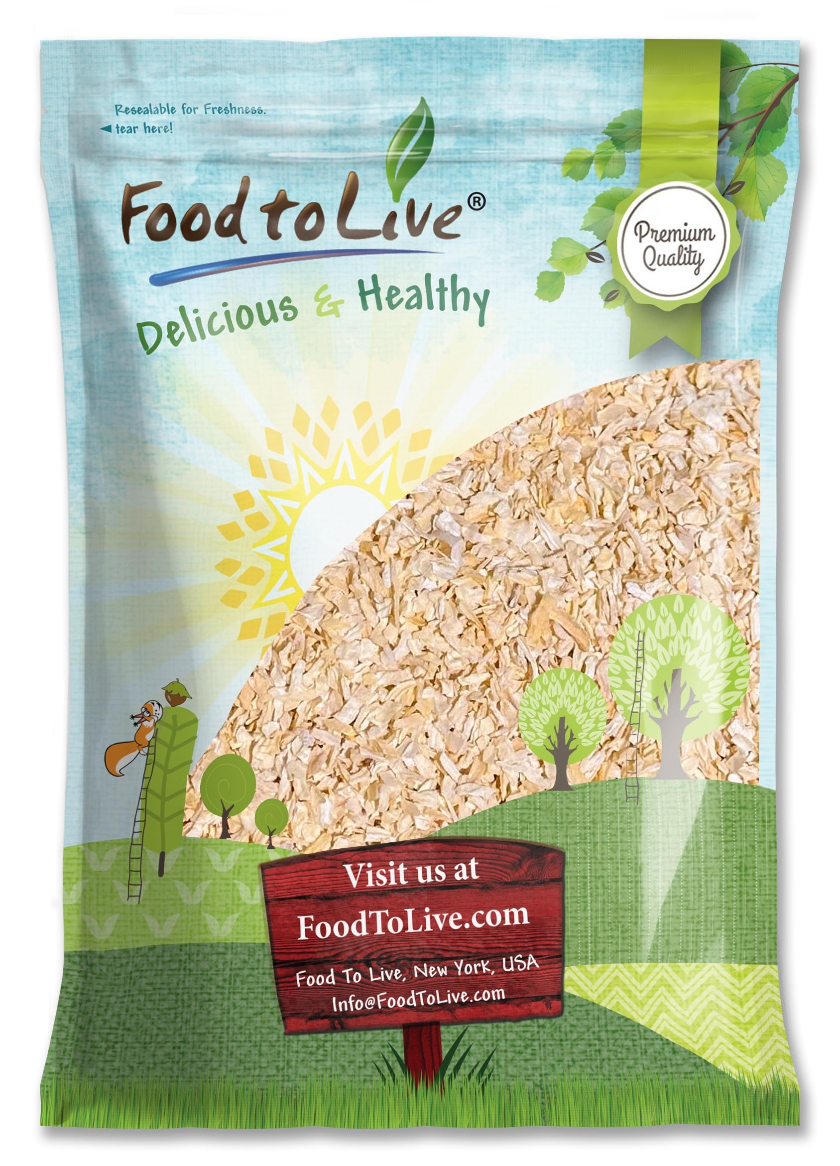 Food to Live Toasted White Chopped Onion, 5 Pounds - Roasted, Ready to Use. Ideal for Cooking, Soups, Salads. Non-GMO, Vegan, Bulk