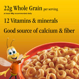 Honey Nut Cheerios, Heart Healthy Gluten Free Breakfast Cereal with Whole Grain Oats, Giant Size, 27.2 oz