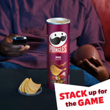 Pringles Potato Crisps Chips, Lunch Snacks, On-The-Go Snacks, BBQ, 5.5oz Can (1 Can)