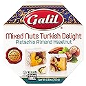 Galil Turkish Delight Octagon, Mixed Nuts, 8.8-Ounce Box (Pack of 1)