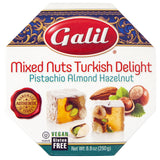 Galil Turkish Delight Octagon, Mixed Nuts, 8.8-Ounce Box (Pack of 1)