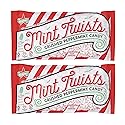 Atkinson's Mint Twists Crushed - Peppermint Red & White Candy - Gluten Free, Kosher, Vegan - Great for Baked Goods and Sweet Treats - 8 oz. Peg Bags