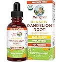 Organic Dandelion Root Extract by MaryRuth's | USDA Organic | Easy-to-Take | Liquid Dandelion Root Supplement | Herbal Extract | Vegan | Gluten Free |