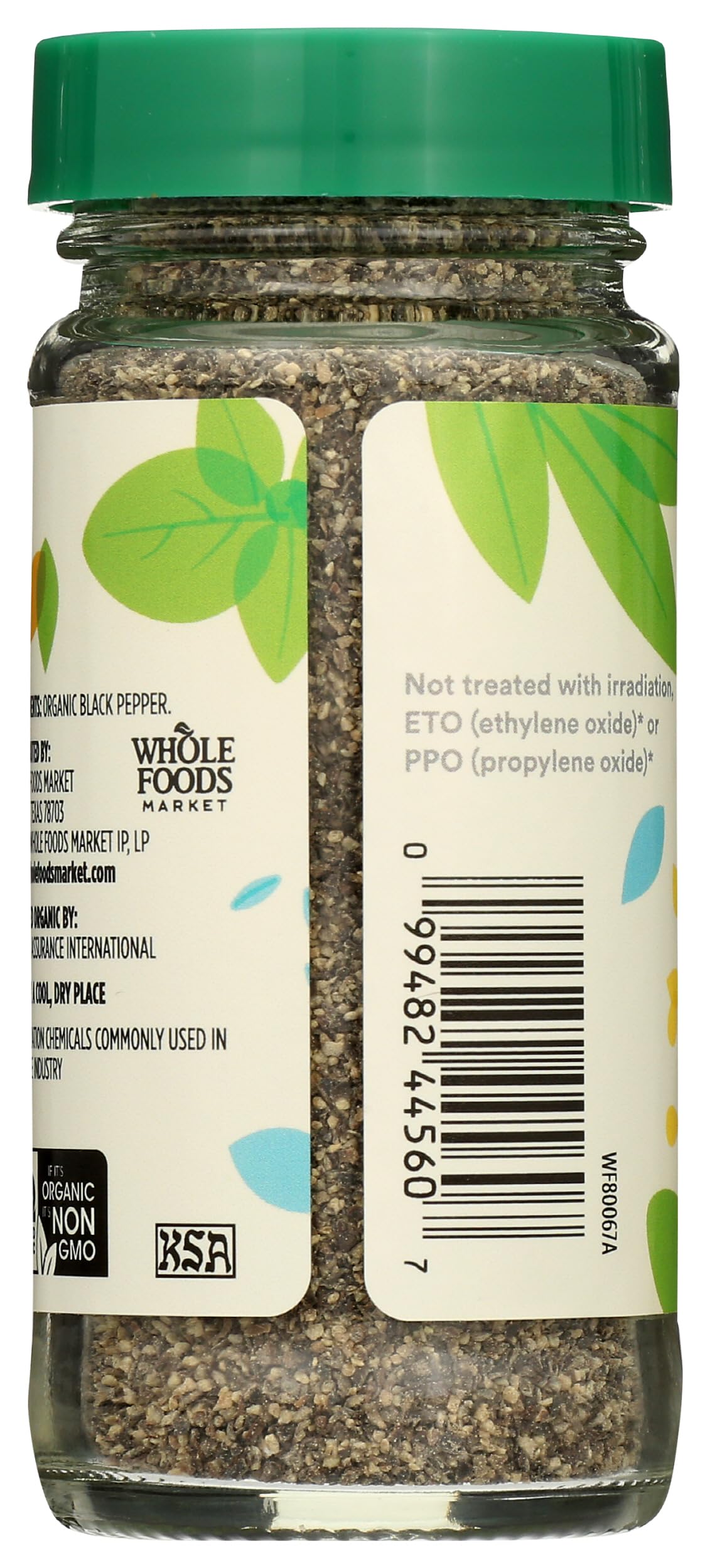 365 Everyday Value, Organic Black Pepper Ground, 1.8 oz