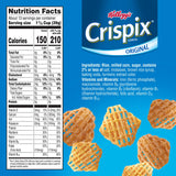 Kellogg's Crispix, Breakfast Cereal, Original, Family Size, 18oz Box