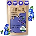 KHWAN'S TEA Butterfly Pea Flower Extract Powder, 3.5 oz(100g) USDA Organic, Vegan Blue Food Coloring, - Single-Origin Thai, Concentrated No Fiber