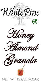 White Pine Organic Honey Almond Granola (15 oz)