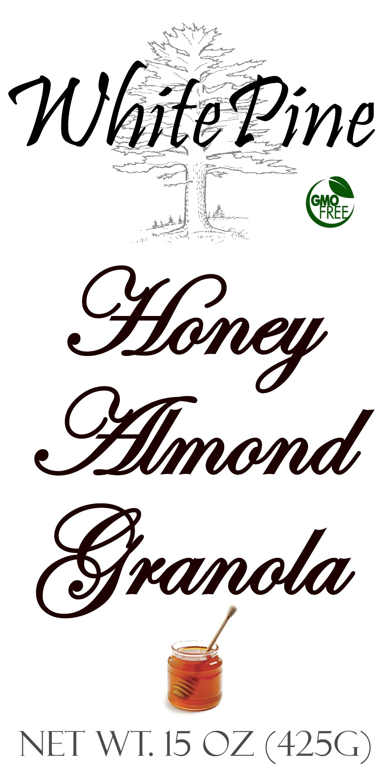 White Pine Organic Honey Almond Granola (15 oz)