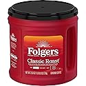 Folgers Classic Roast Ground Coffee, Medium Roast, 25.9 Oz. Canister