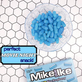 Mike and Ike Sour Blue Raspberry Theater Boxes, Chewy Fruit Candies, Movie Night Treats, 4.25 Ounces (Pack of 3)