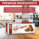 Natural Nectar Crispy Crepes Belgium Milk Chocolate, 3.5-Ounce