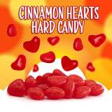 Cinnamon Hearts | 1 Pound Bag | Cinnamon Candy | Classic Heart Shaped Candy Bits for Baking, Decorating, Gifting, and Snacking | Spicy Nostalgic