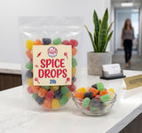 Emporium Candy Zachary Assorted Spice Drops - 2 lbs of Fresh Delicious Sweet Sugar Sanded Cinnamon Clove Anise Spearmint Sassafras Wintergreen