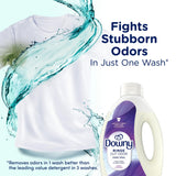 Downy Rinse Laundry Odor Remover, Fresh Lavender Scent, 62 FL OZ, Fabric Softener and Laundry Odor Removal Rinse