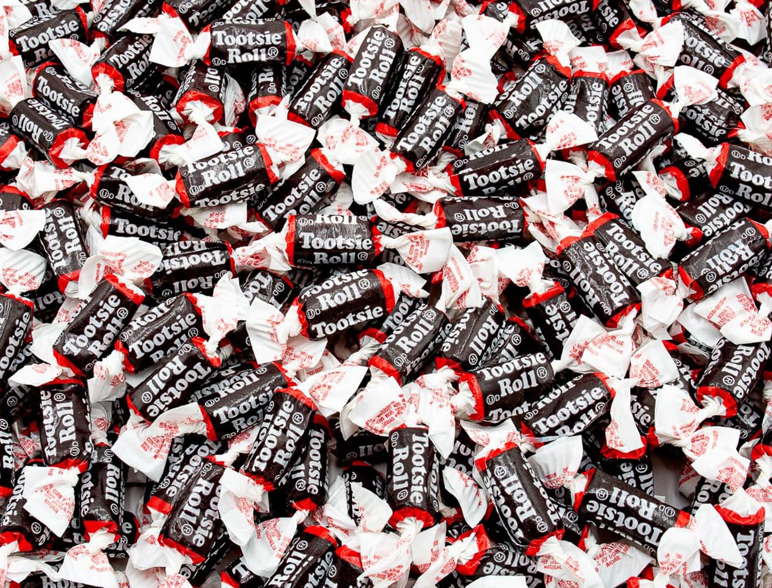 Tootsie Rolls MIDGEES Taffy Candy 1 lb - Bulk Bag, Individually Wrapped, Gluten Free, Chewy, Approx. 69 pieces