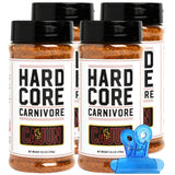 Hardcore Carnivore Cajun Bar-B-Q Rub Seasoning - 10.5 oz Bottles - Rib Rub and Brisket Rub for Grill and Smoker - Burger Seasoning and Steak Rub