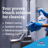 Clorox Healthcare Bleach Germicidal Cleaner Pull-Top, 32 Fluid Ounces (Package May Vary)