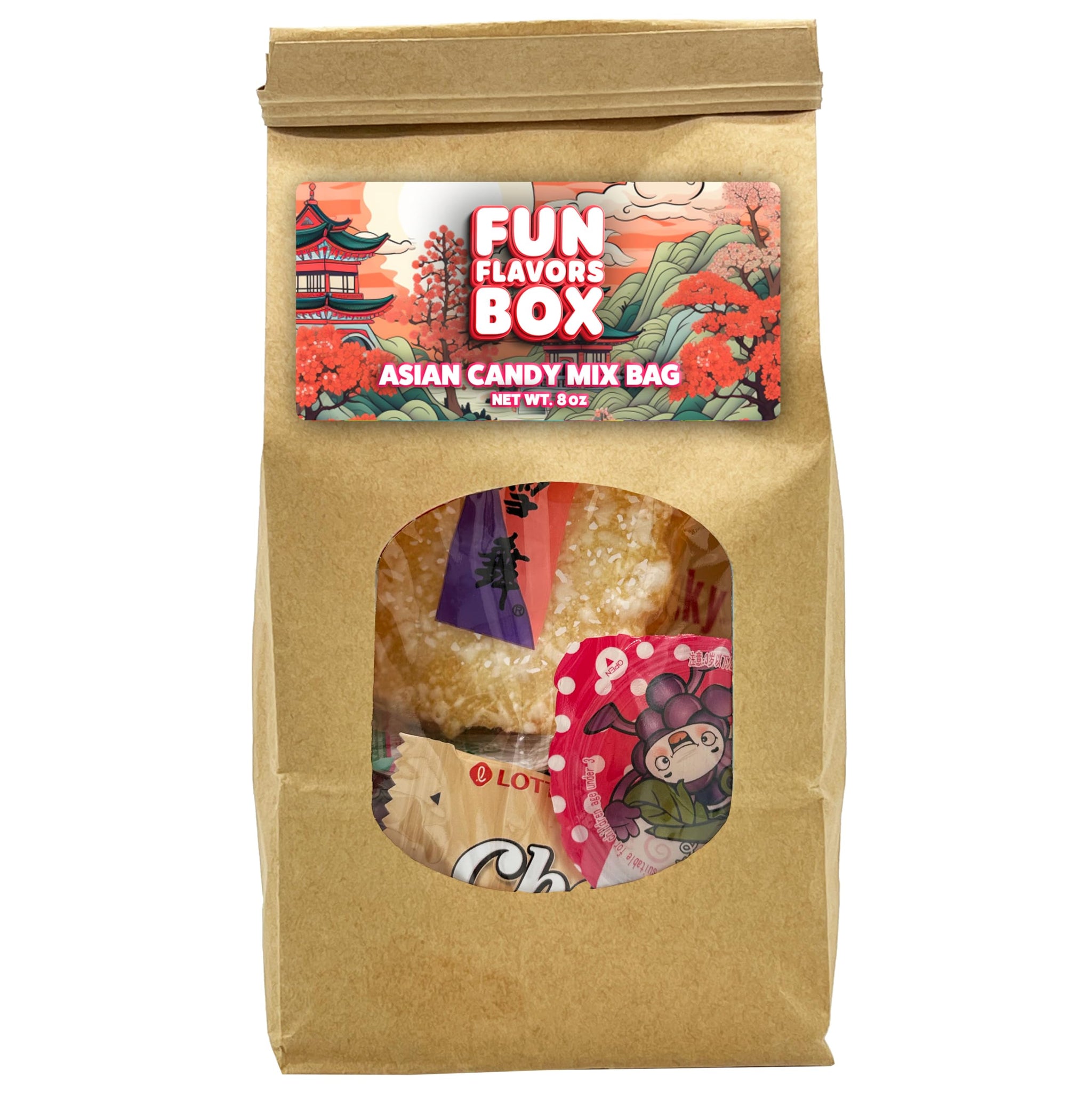 Asian Snack Candy Mix Bag (20 Count) Variety Pack for Birthday, Thank You, Party Favors, Thinking of You, Individually Wrapped Treats, Exotic Unique