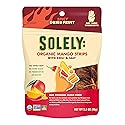 SOLELY Organic Dried Mango Strips with Chili and Salt, 2.8 oz | Three Ingredients | Vegan | Non-GMO | No Added Sugar